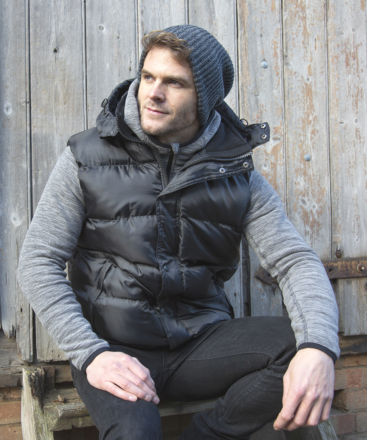 Padded gilet