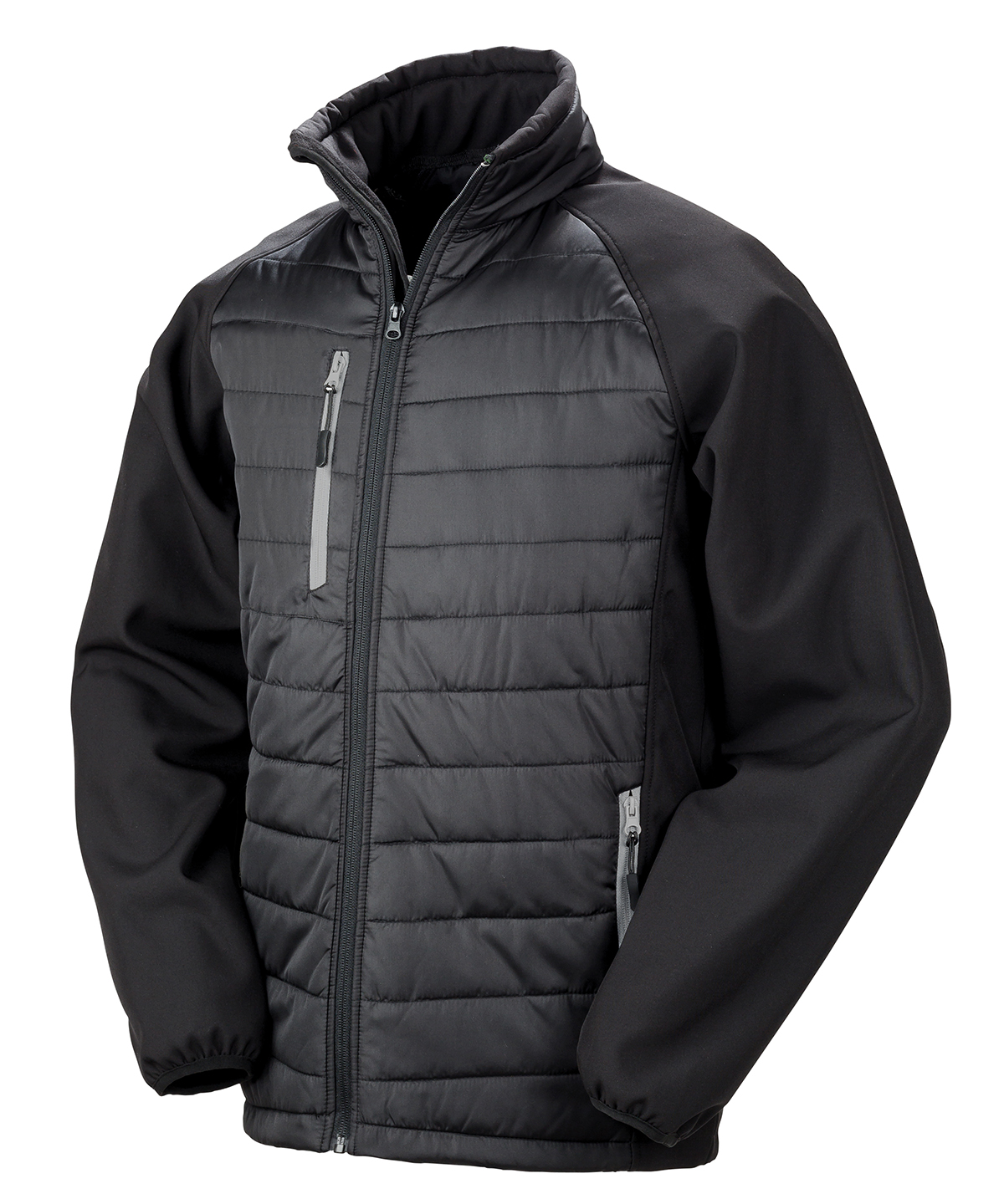 Padded softshell jacket