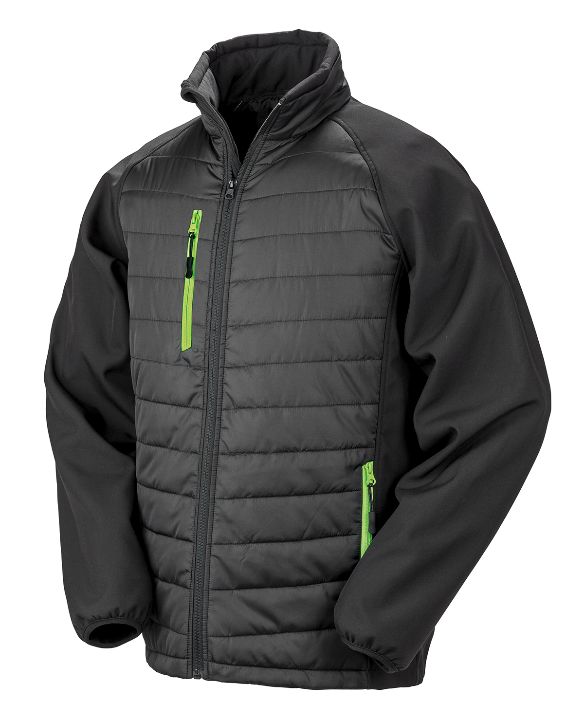 Padded softshell jacket