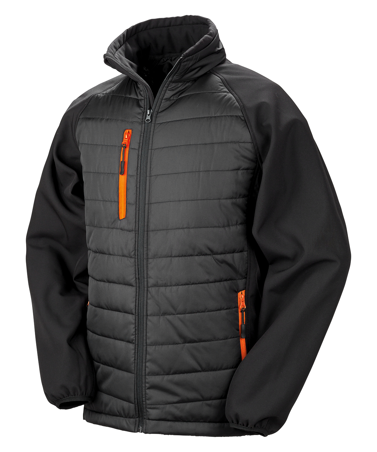 Padded softshell jacket