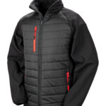 Padded softshell jacket