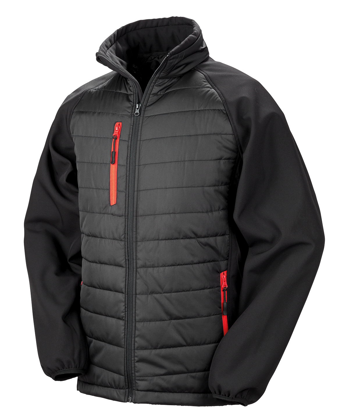 Padded softshell jacket