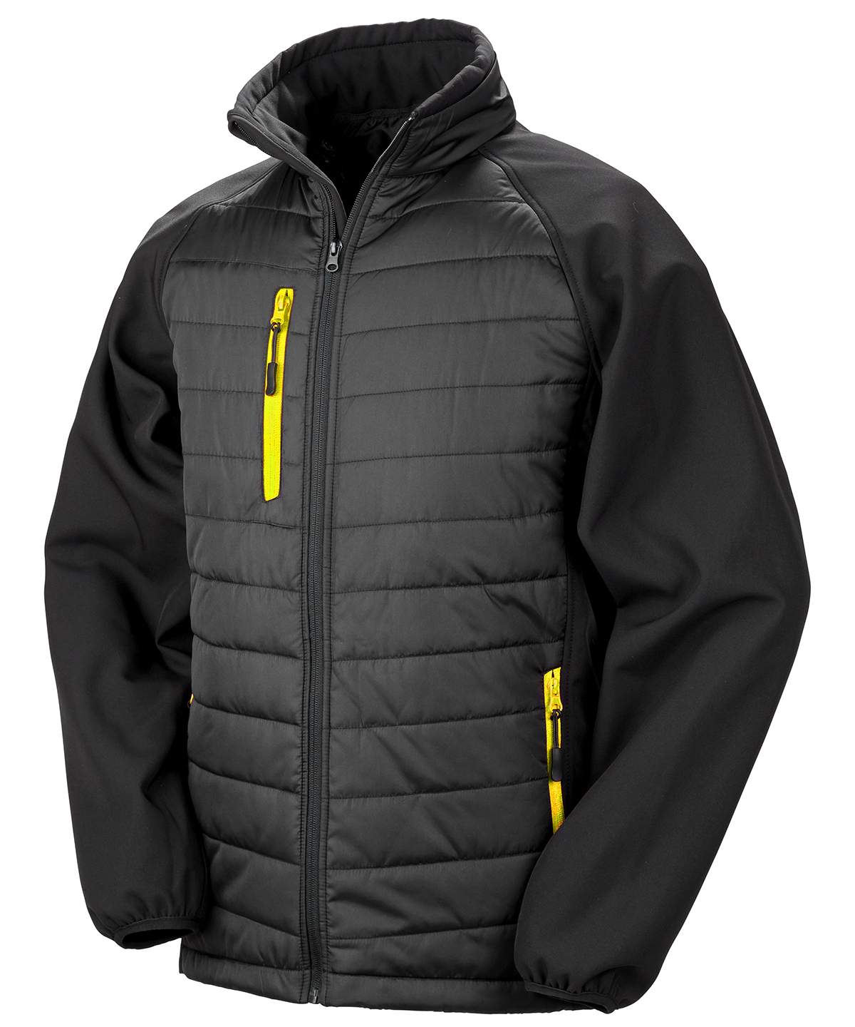Padded softshell jacket