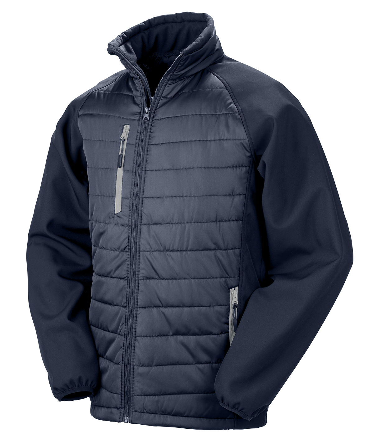 Padded softshell jacket