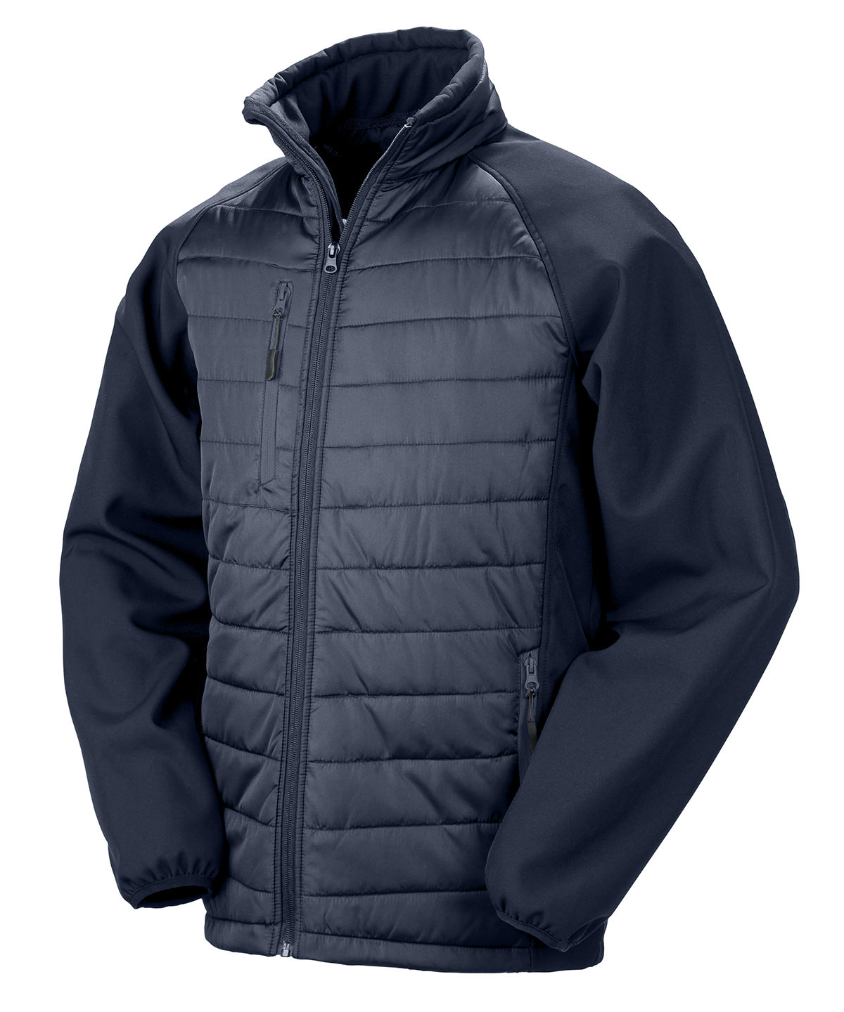 Padded softshell jacket