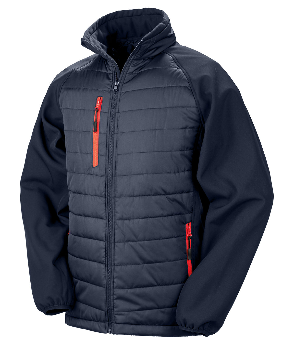 Padded softshell jacket