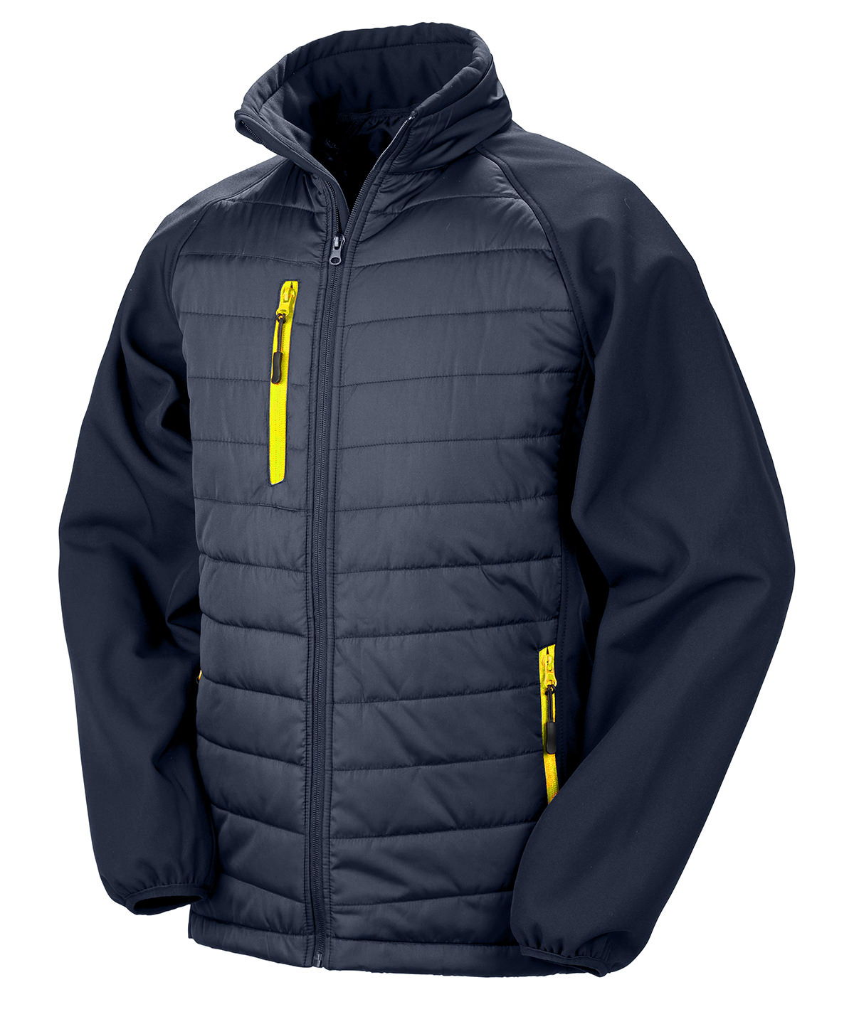 Padded softshell jacket