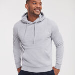 Grey Hoodie on model