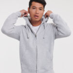 Grey Jumper on model
