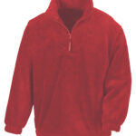 Mens zip thermal fleece